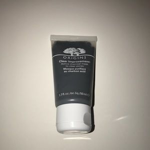 A charcoal facemask.